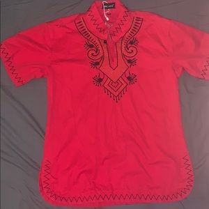 100% cotton African style shirt
